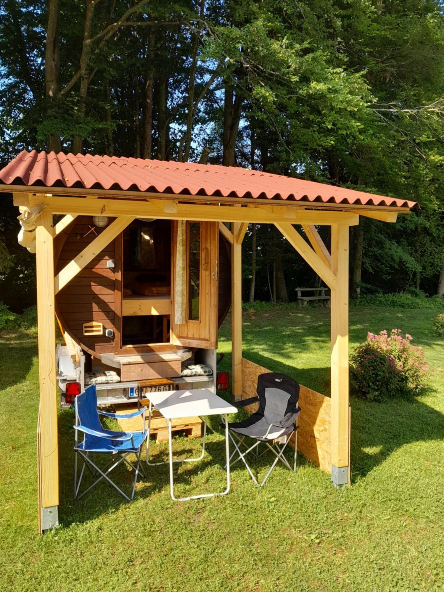 Campingfass Almtal Scharnstein Dış mekan fotoğraf